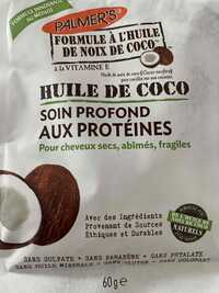 PALMER'S - Soin profond aux protéines - Huile de coco