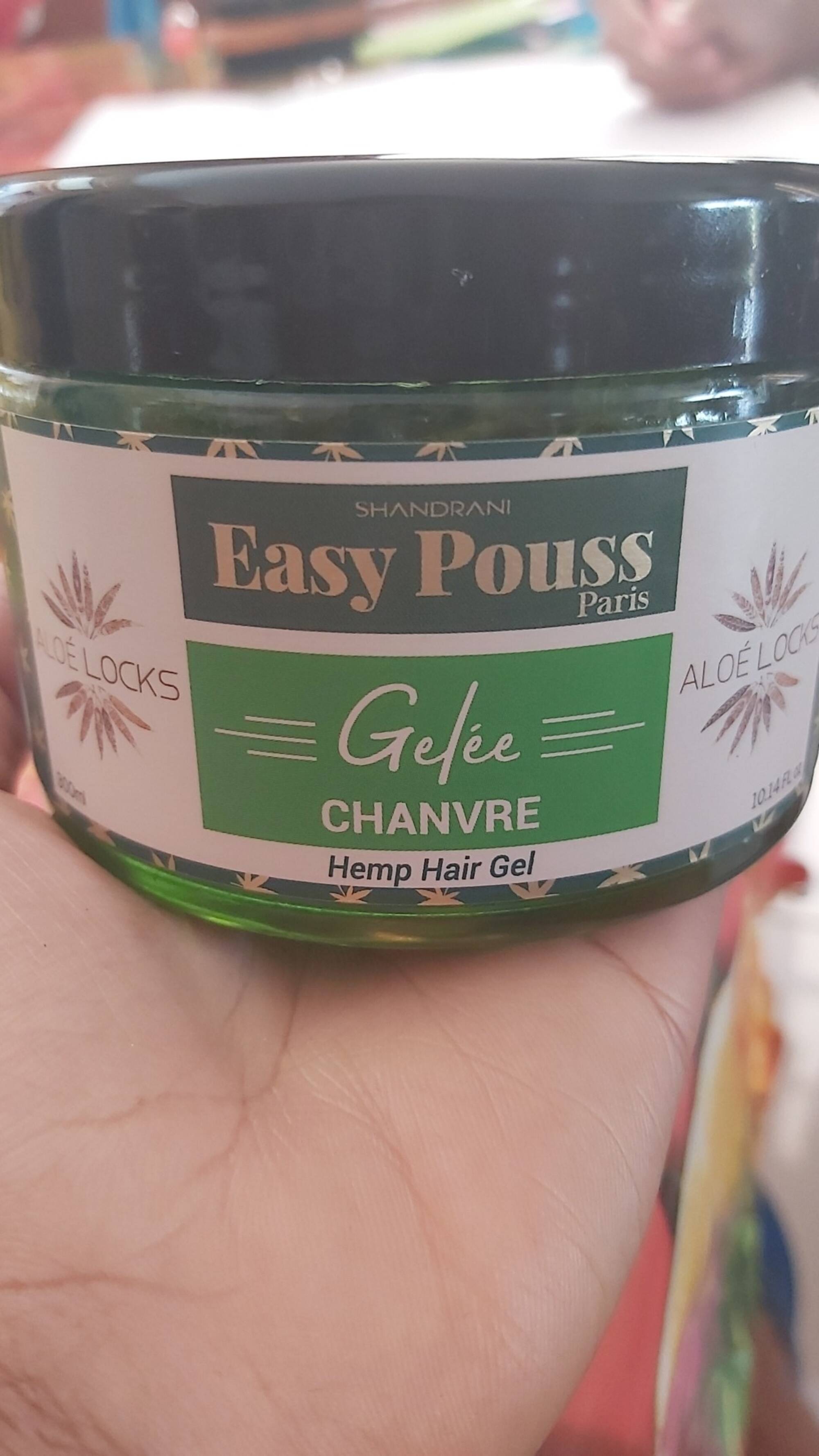 EASY POUSS - Gelée chanvre - Hemp hair gel