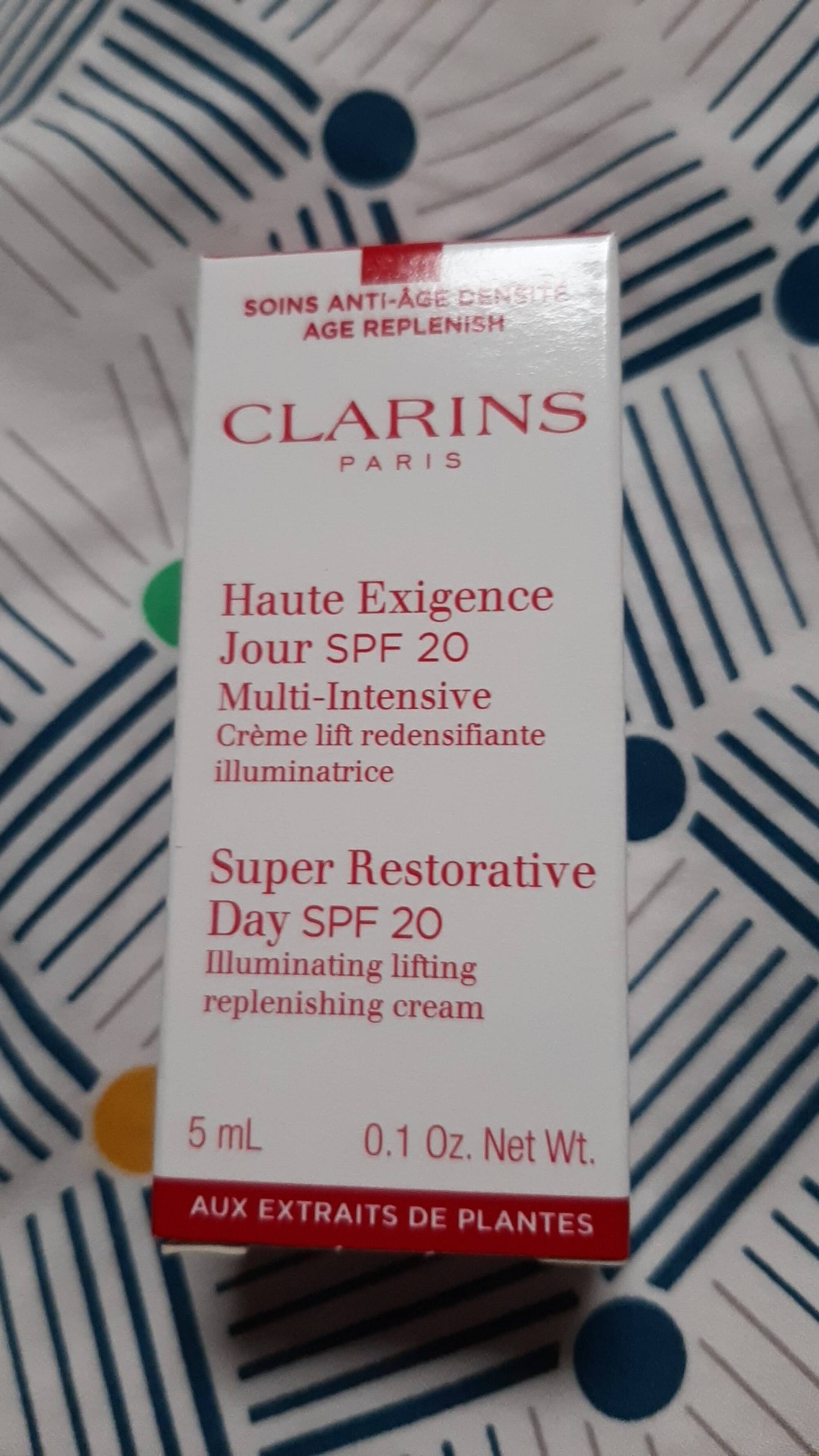 CLARINS - Haute exigence - Crème lift redensifiante illuminatrice