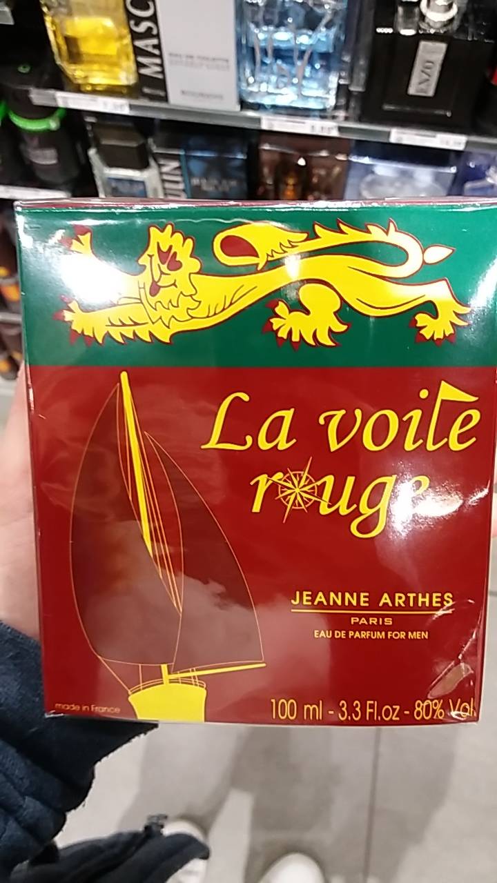 JEANNE ARTHES - La voile rouge for men -  Eau de parfum 