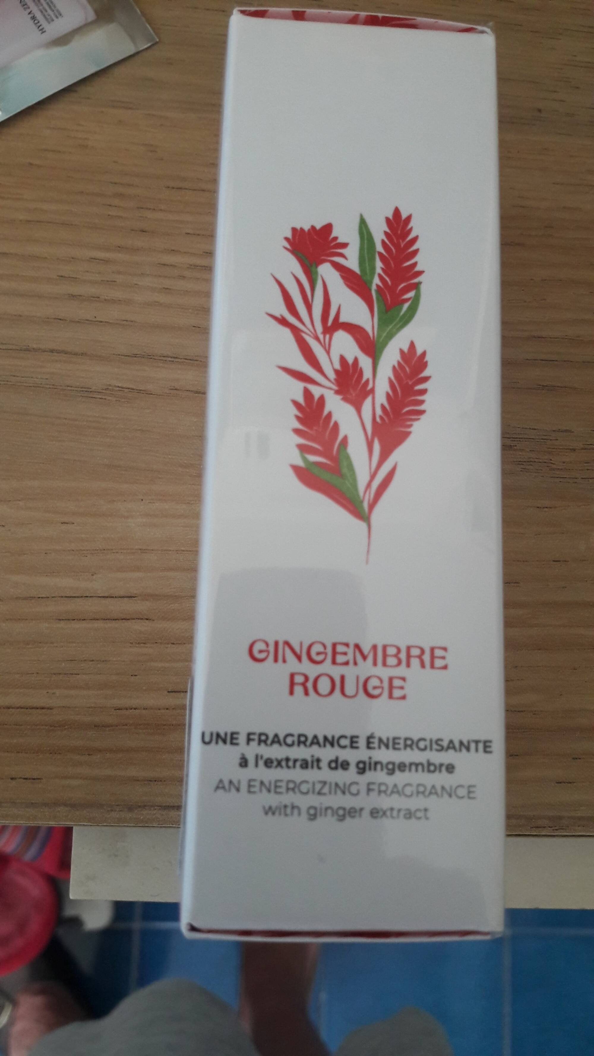 ROGER & GALLET - Gingembre rouge - Une fragrance énergisante