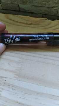 PINK PARIS - Long last matte - Flat finish pigment gloss 24h