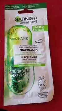 GARNIER - Niacinamide - Masque tissu concentré