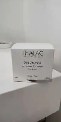 THALAC - Duo vitaminé - Gommage & masque visage