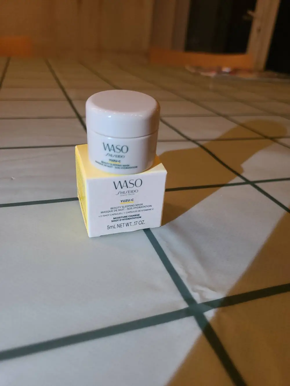 SHISEIDO - Waso Yuzu-C - Masque de nuit SOS hydrataton