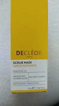 DECLÉOR - Scrub mask green mandarin