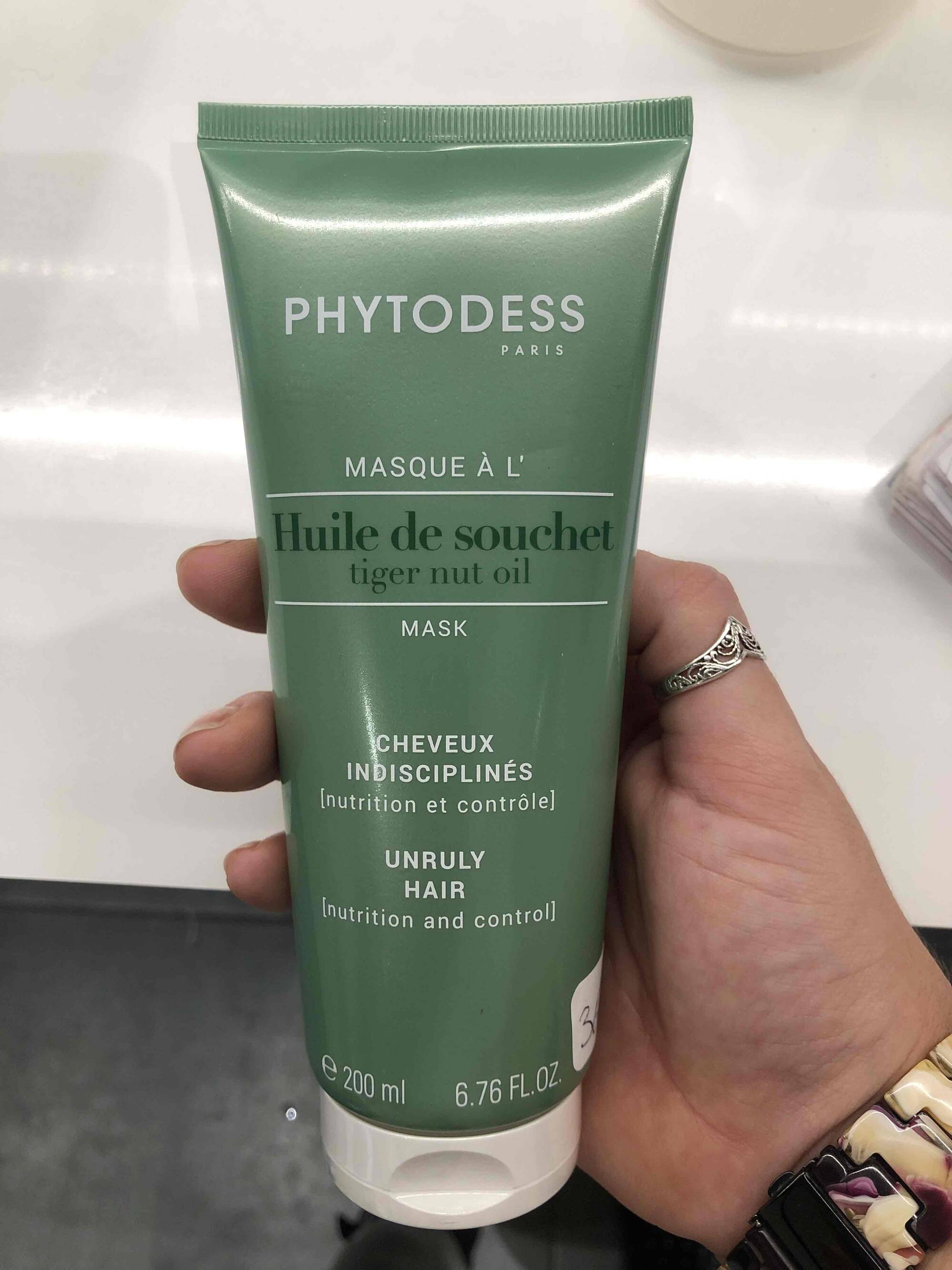 PHYTODESS - Masque a l’huile de souchet - Cheveux indisciplinés