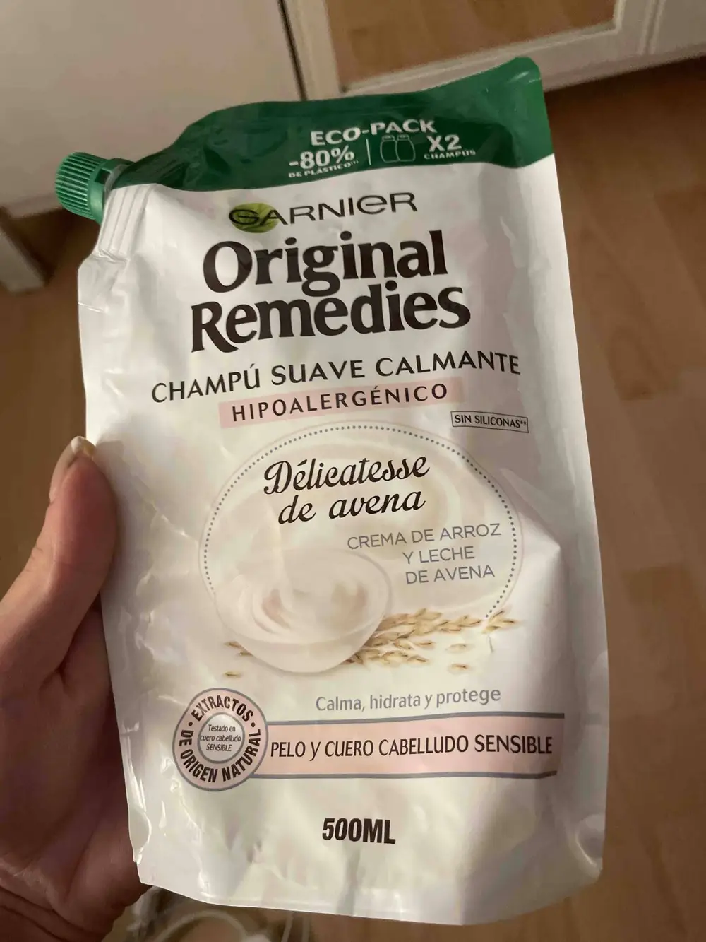 GARNIER - Original remedies - Champù suave calmante