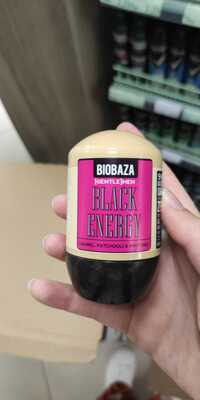 BIOBAZA - Black energy Laurel patchouli & mint deo