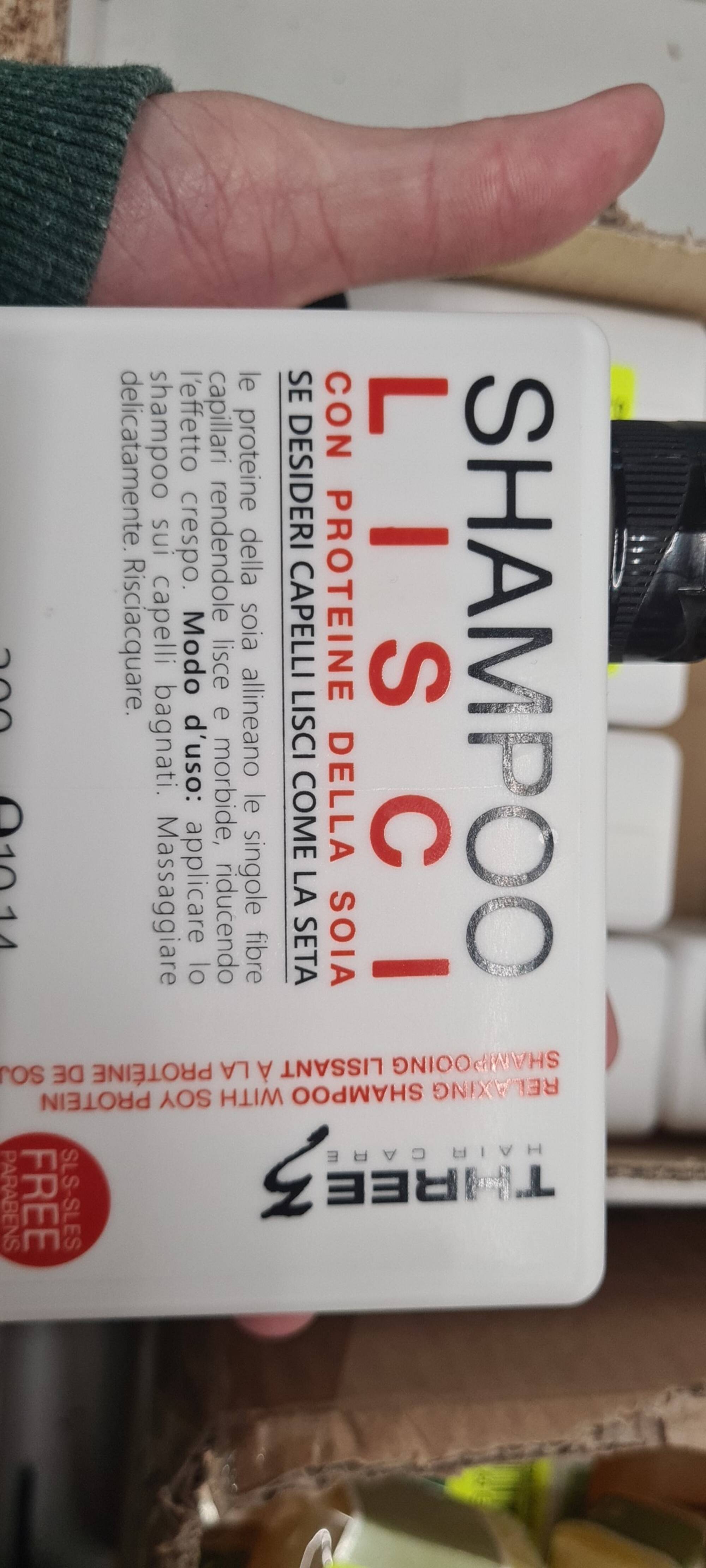 FAIPA - Three 3 - Shampooing lissant à la protéine de soja