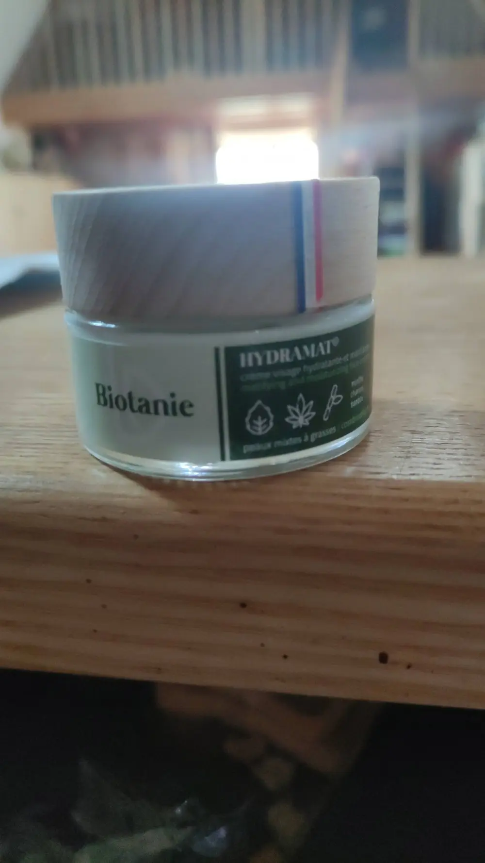 BIOTANIE - Hydramat - Crème visage hydratante et matifiante