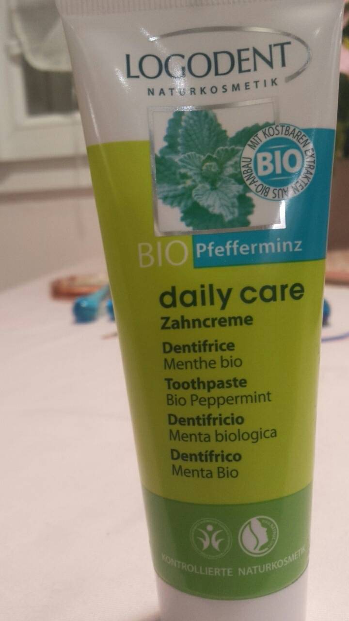 LOGODENT - Daily Care - Dentifrice menthe bio