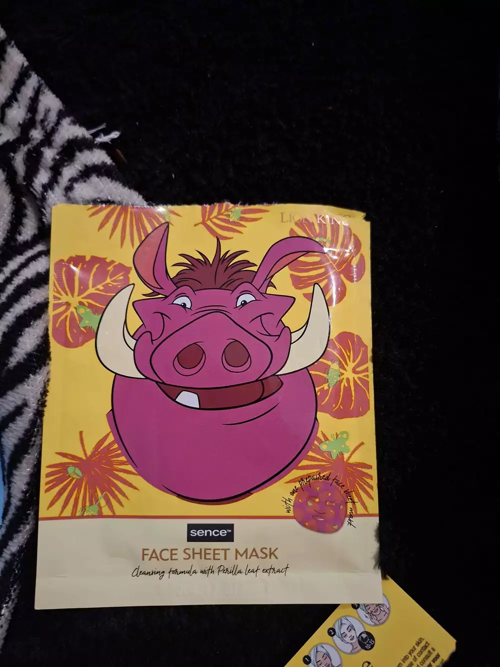 SENCE - Lion king - Face sheet mask