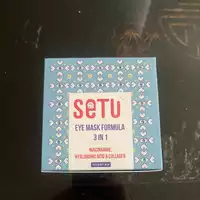 SETU - Eye mask formula 3 in 1