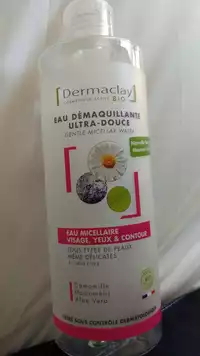 DERMACLAY - Eau démaquillante ultra douce