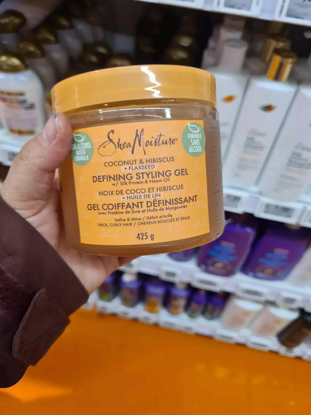 SHEA MOISTURE - Coconut & Hibiscus - Gel coiffant définissant