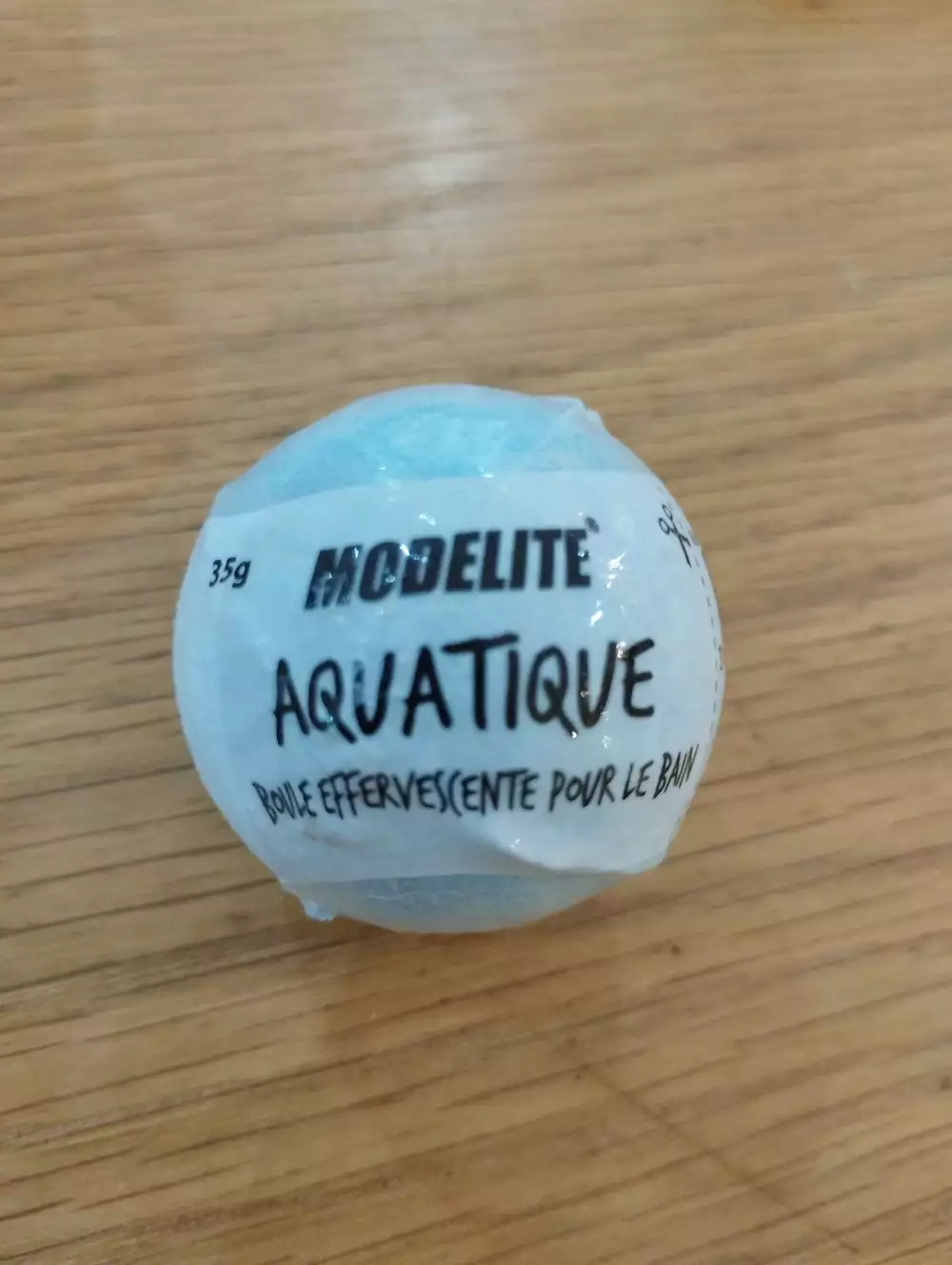 MODÉLITE - Aquatique - Boule effervescente pour le bain