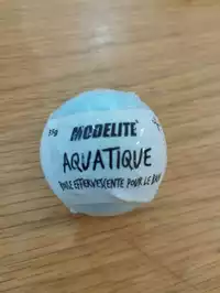MODÉLITE - Aquatique - Boule effervescente pour le bain