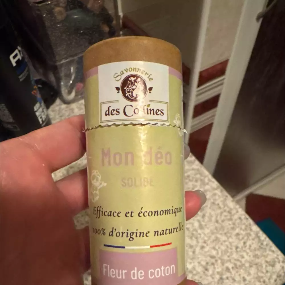 SAVONNERIE DES COLLINES - Mon déo solide fleur de coton
