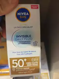 NIVEA SUN - Invisible daily fluid uv face specialist spf50+
