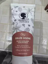 NOIRE Ô NATUREL - Gelée divine - Gelée capillaire sublimatrice