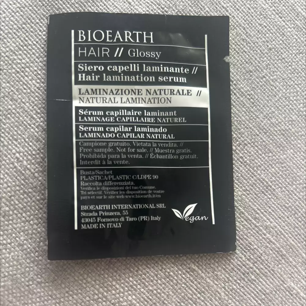 BIOEARTH - Sérum capillaire laminant