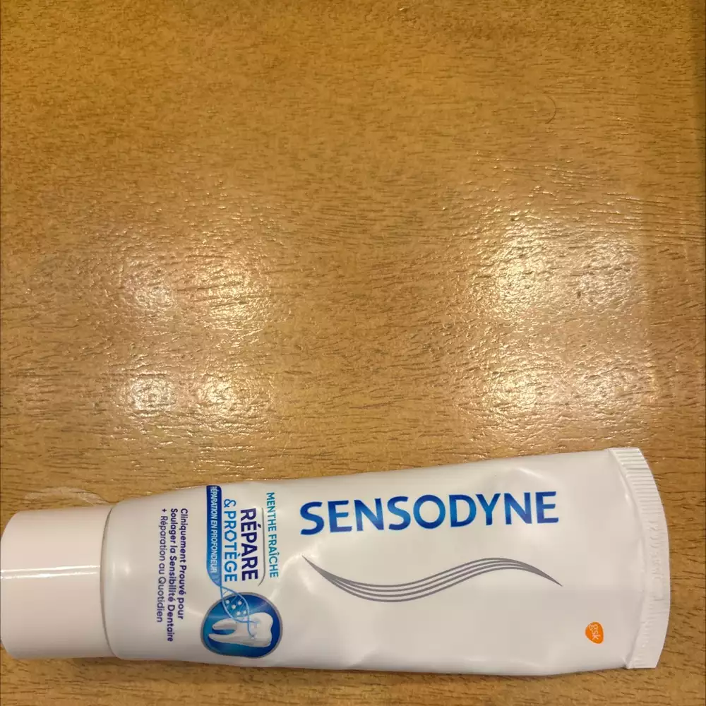 SENSODYNE - Répare & protège - Dentifrice menthe fraîche