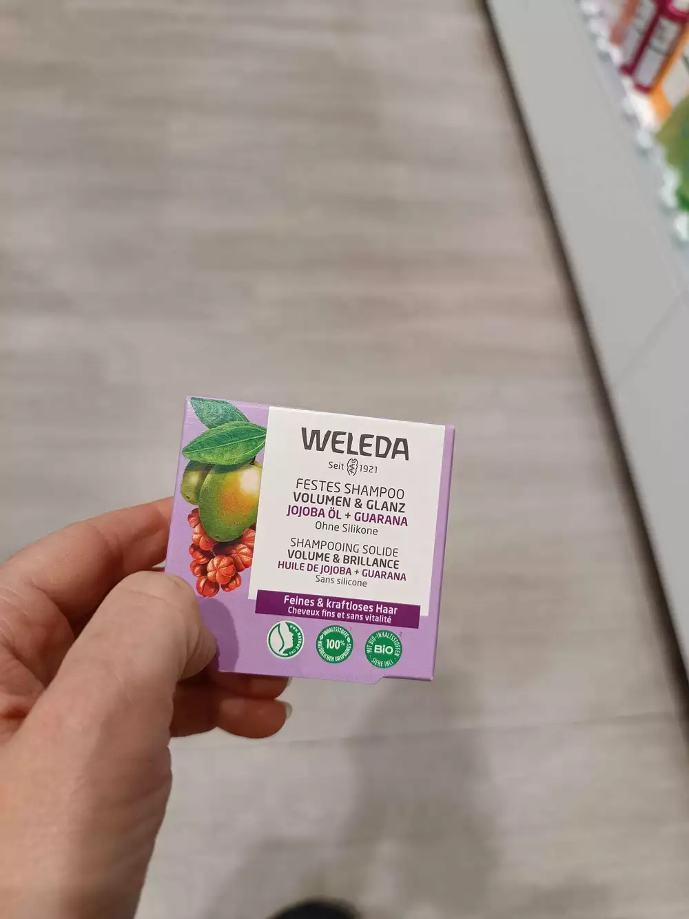 WELEDA - Shampooing solide volume et brillance 