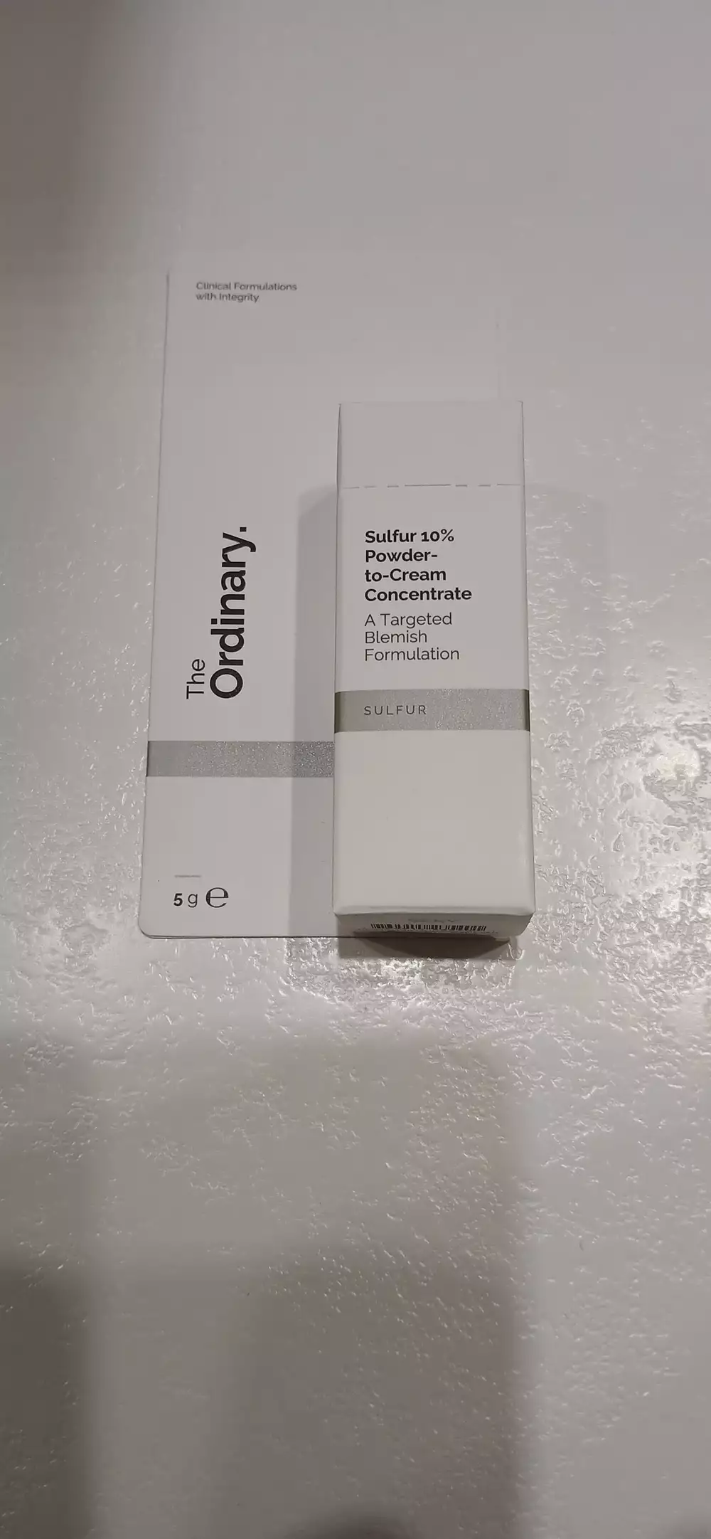 THE ORDINARY - Sulfur 10% powder to cream concentrate