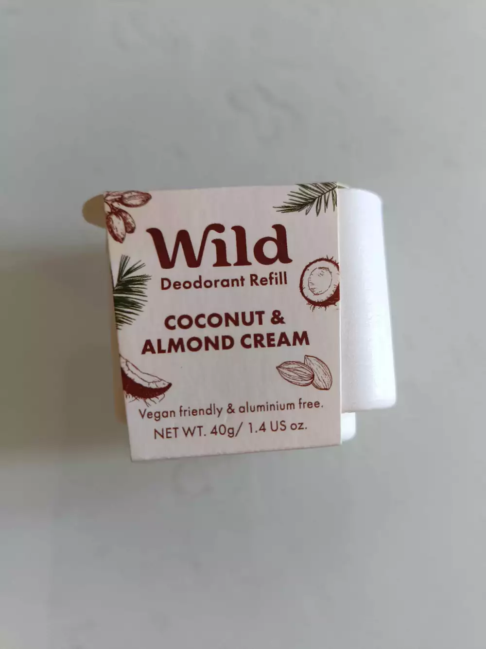WILD - Deodorant refill coconut & almond cream