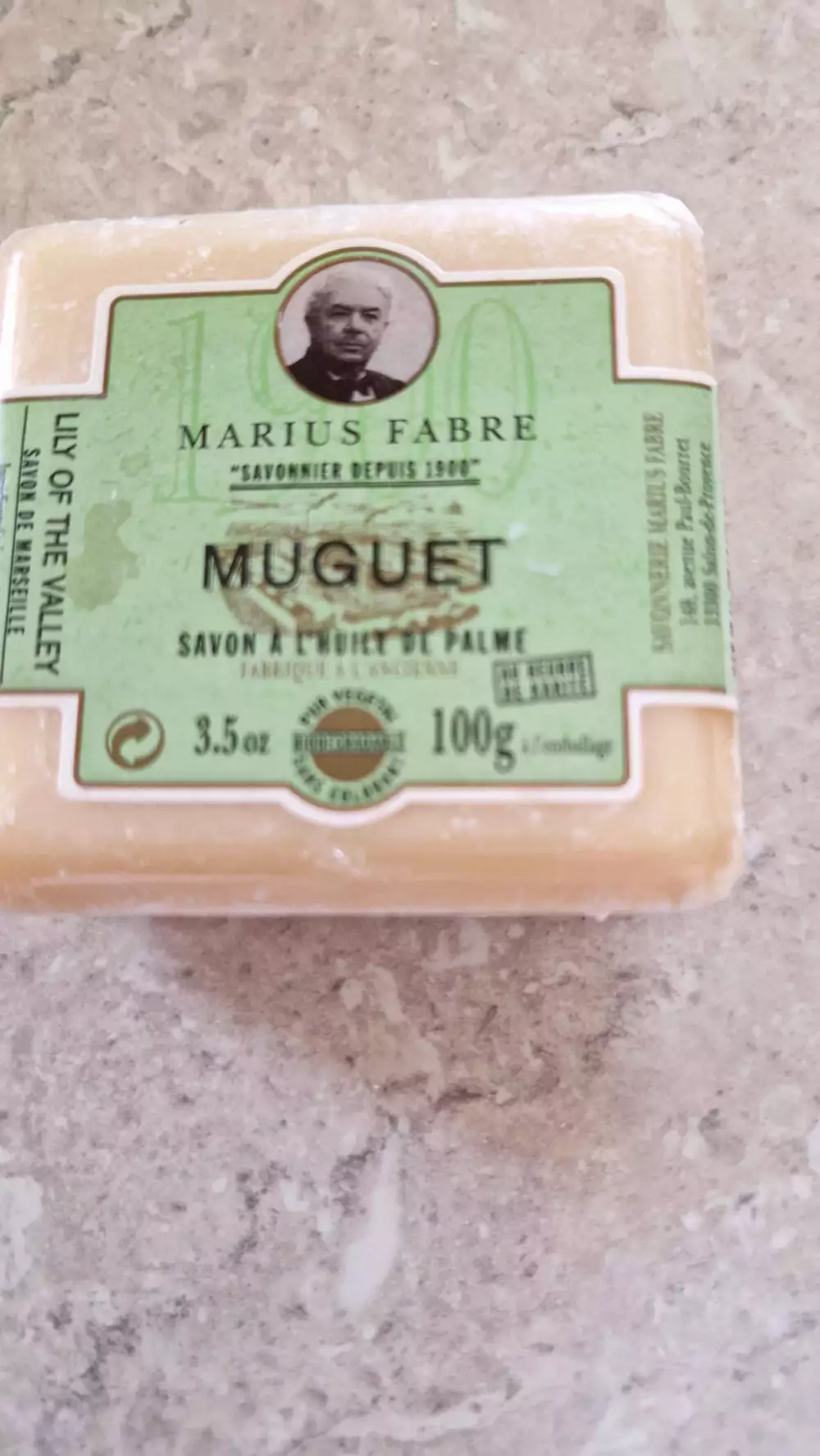 MARIUS FABRE - Muguet - Savon de Marseille