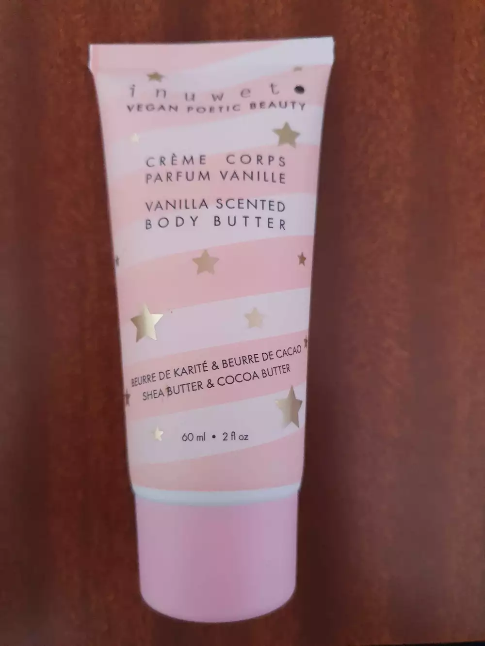 INUWET - Crème corps parfum vanille 