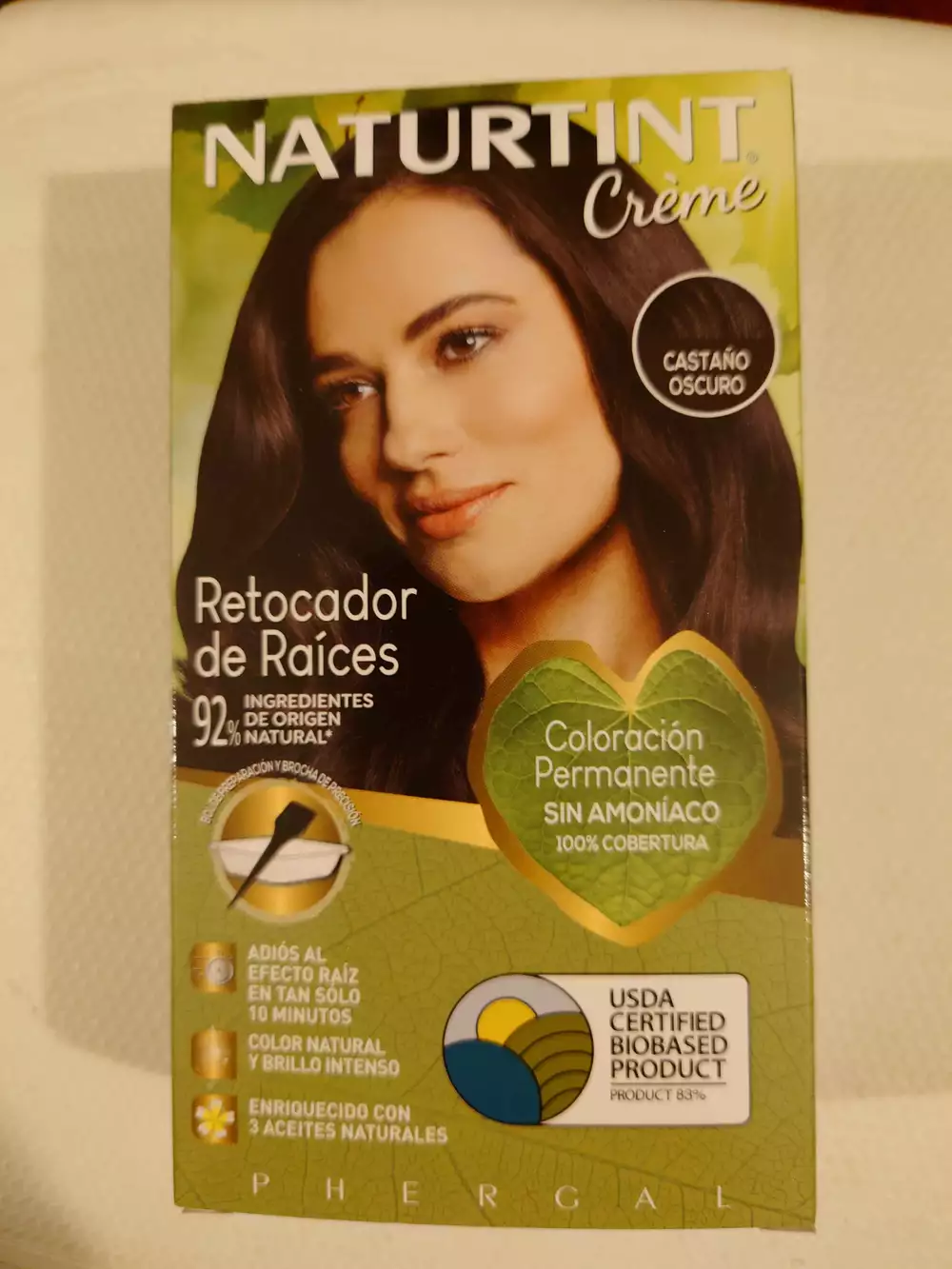 PHERGAL - Naturtint crème - Coloracion permanente retocador de raices