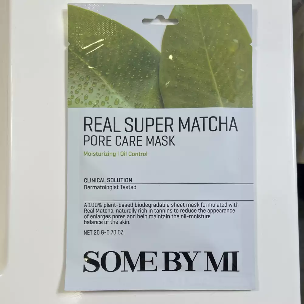 SOME BY MI - Real super matcha pore care mask