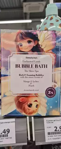 THE BEAUTY DEPT - The skies Spa - Bubble bath 