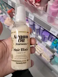 THE BEAUTY DEPT - Argan oil of Morocco - Hair elixir cream to oil
