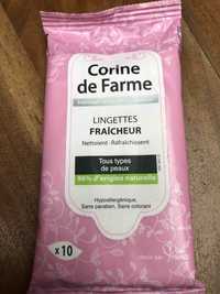 CORINE DE FARME - Lingettes fraîcheur