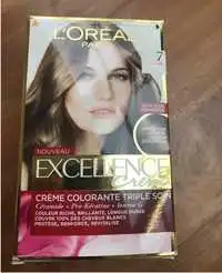 L'ORÉAL - Excellence crème colorante triple soin 7 blond