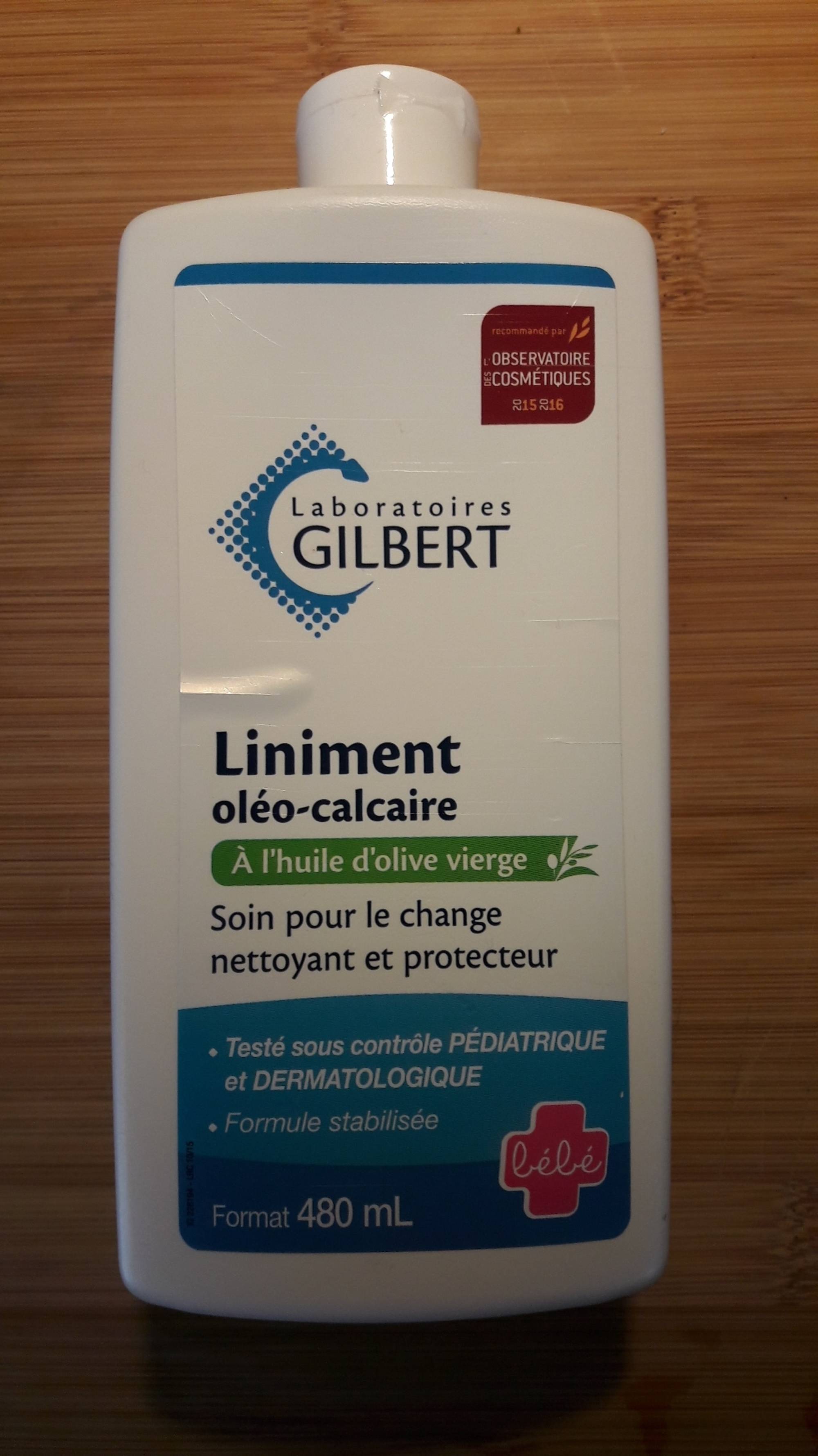 GILBERT - Liniment oléo calcaire - Soin pour le change bébé