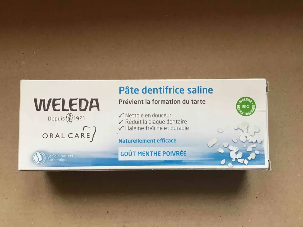 WELEDA - Pâte dentifrice saline