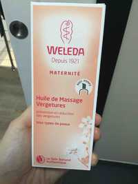 WELEDA - Maternité - Huile de Massage Vergetures