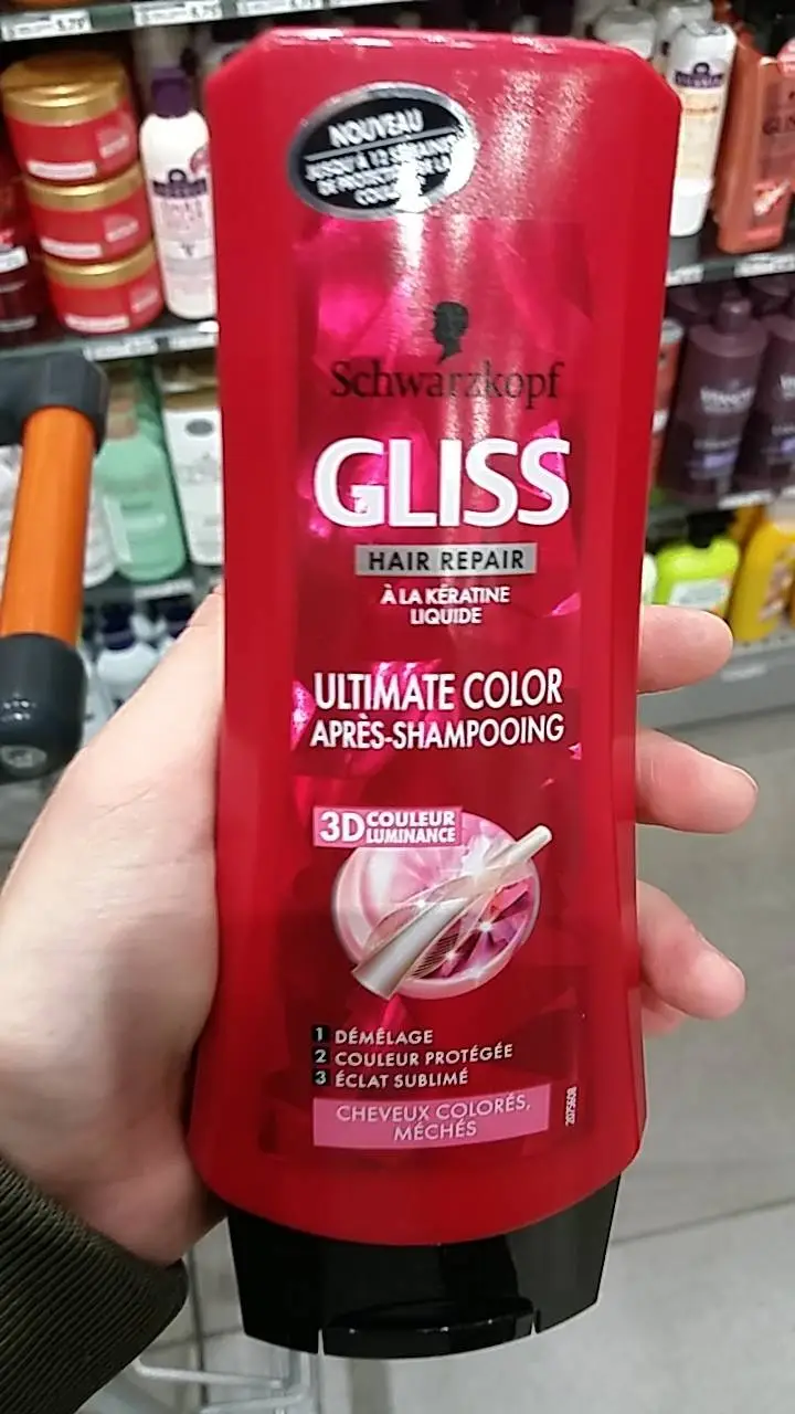 SCHWARZKOPF - Gliss Ultimate color Après-shampooing