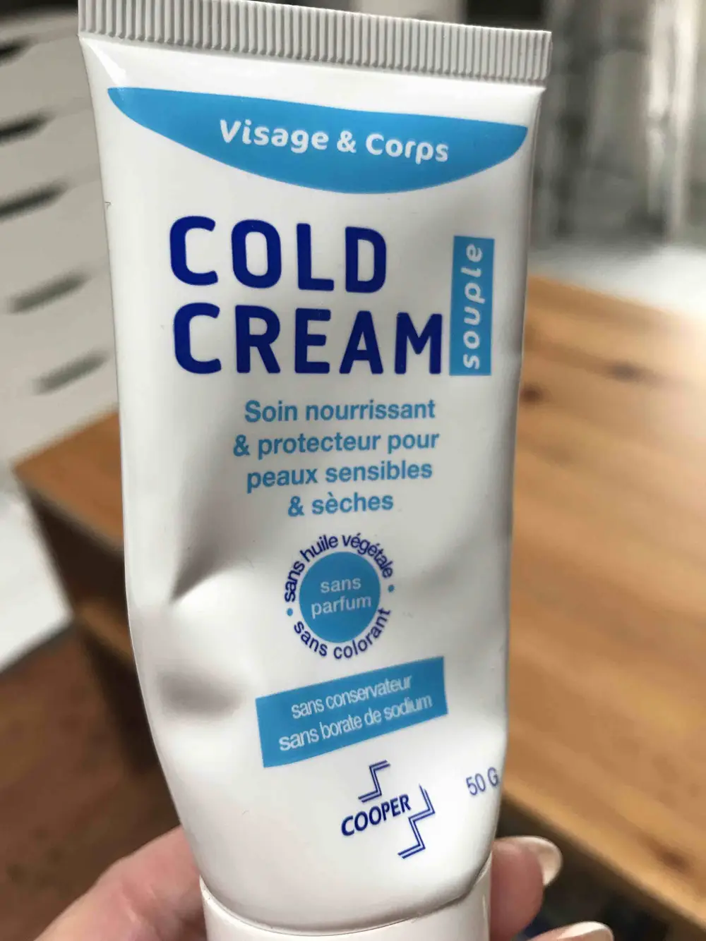 COOPER - Cold cream souple - Visage et corps