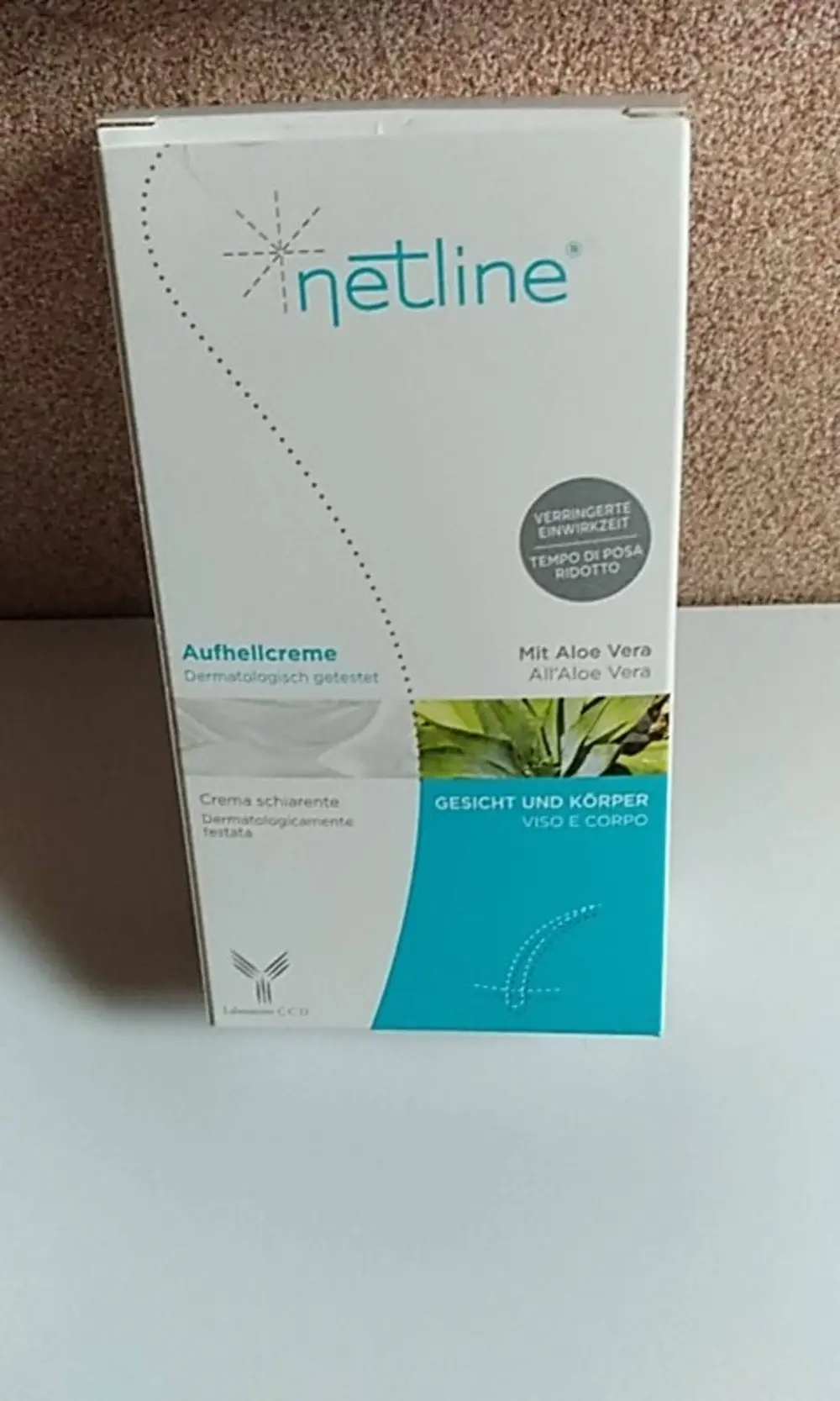 NETLINE - Crème décolorante - Visage et corps