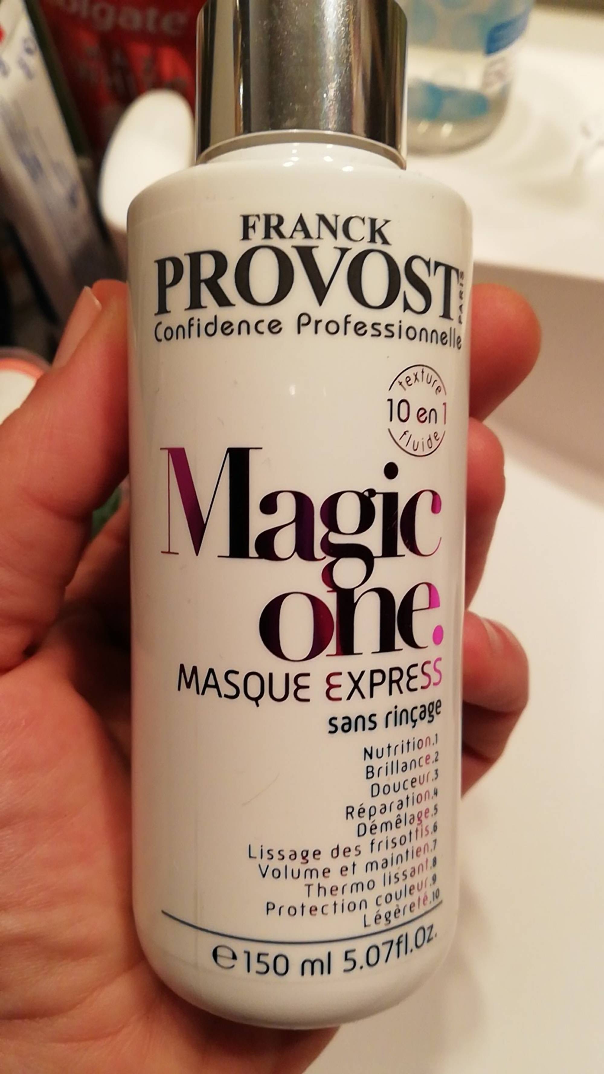 FRANCK PROVOST - Confidence professionnelle - Masque express