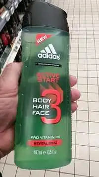 ADIDAS - Gel Shampooing Active start 3 en 1