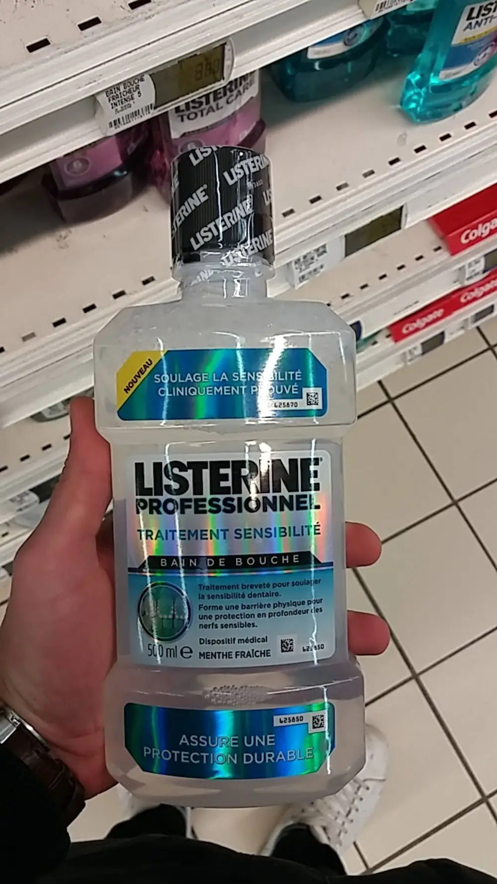 LISTERINE - Professionnel traitement sensibilité