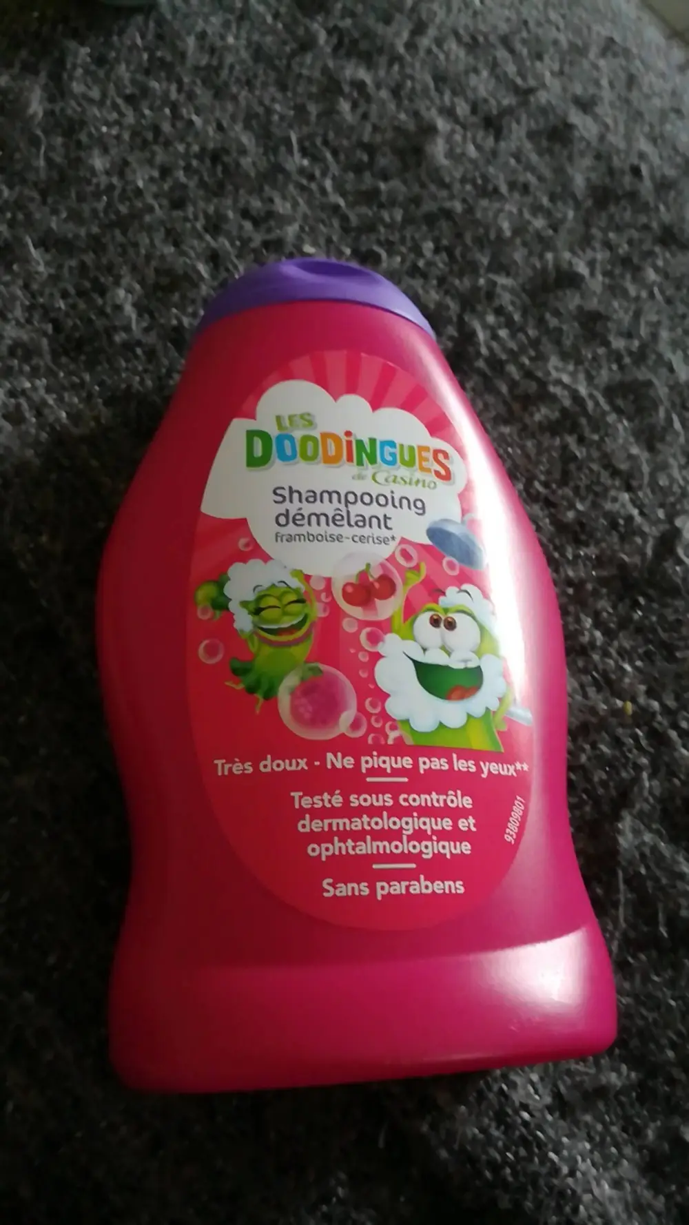 CASINO - Les doodingues - Shampooing démêlant framboise cerise