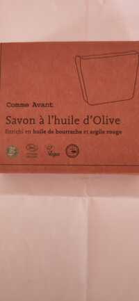 COMME AVANT - Savon à l'huile d'olive bourrache et argile rouge