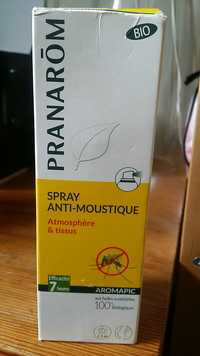 PRANARÔM - Aromapic - Spray anti-moustique atmosphère & tissus